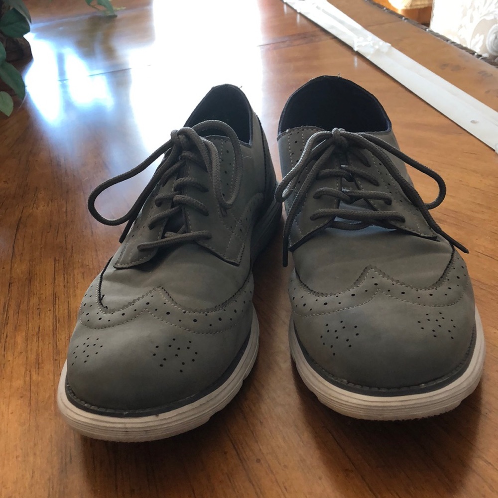 Dexter Comfort Grey Shoes